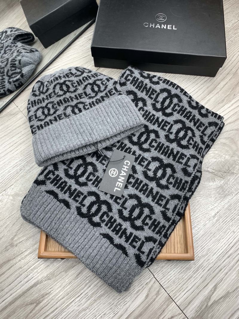 Chanel Caps Scarfs